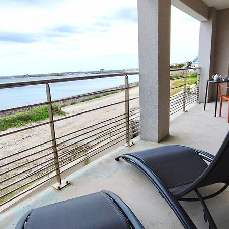 Ferienwohnung Reve Bleu - Vue Mer Exceptionnelle - Wifi - Draps Et Serviettes Inclus - Balcon Avec Mobilier De Jardin Penmarcʼh Exterior foto